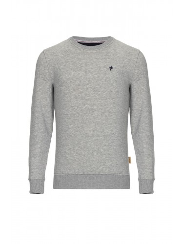 Men Long Sleeve Sweatshirt Gray B1044013G