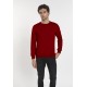Men Long Sleeve Sweatshirt Rot B1060006R