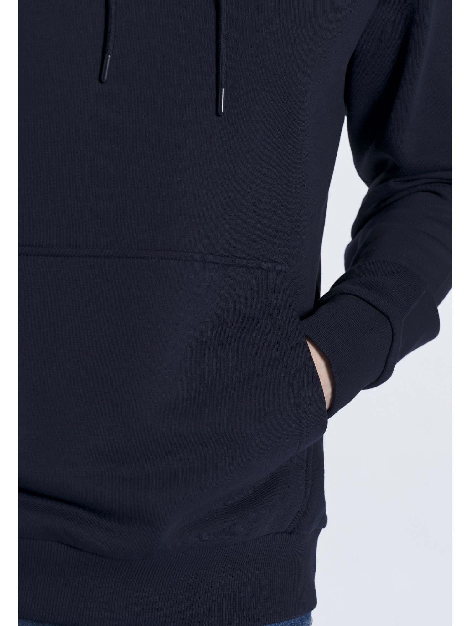 Men Long Sleeve Sweatshirt Navy B1070002N