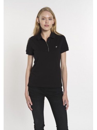 Women Polo Shirt Black B10788001B