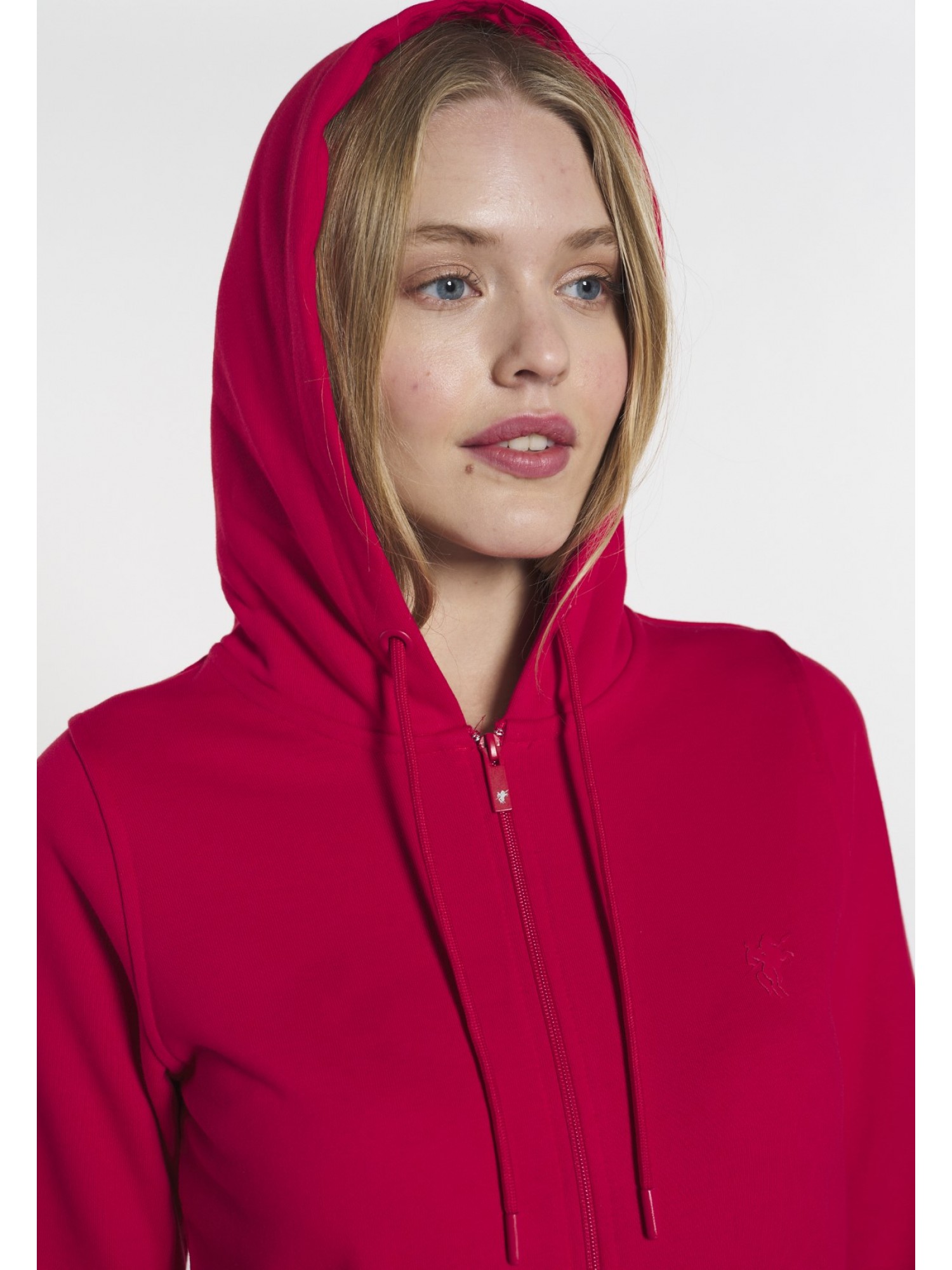 Women Long Sleeve Sweatshirt Rot B1100006R