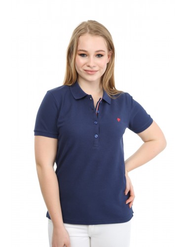 Women Polo Shirt Indıgo B14715018I