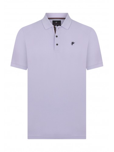 Men Polo Shirt Lilac B1933014L
