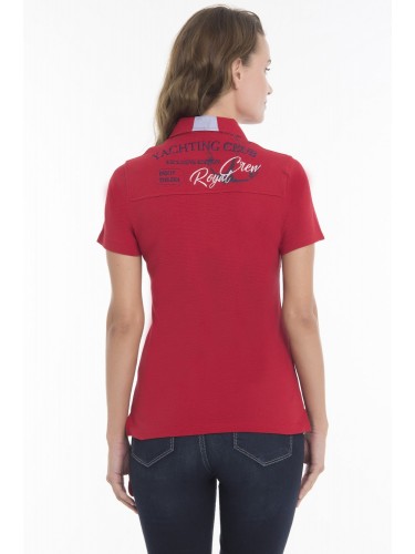 Women Polo Shirt Rot B250006R